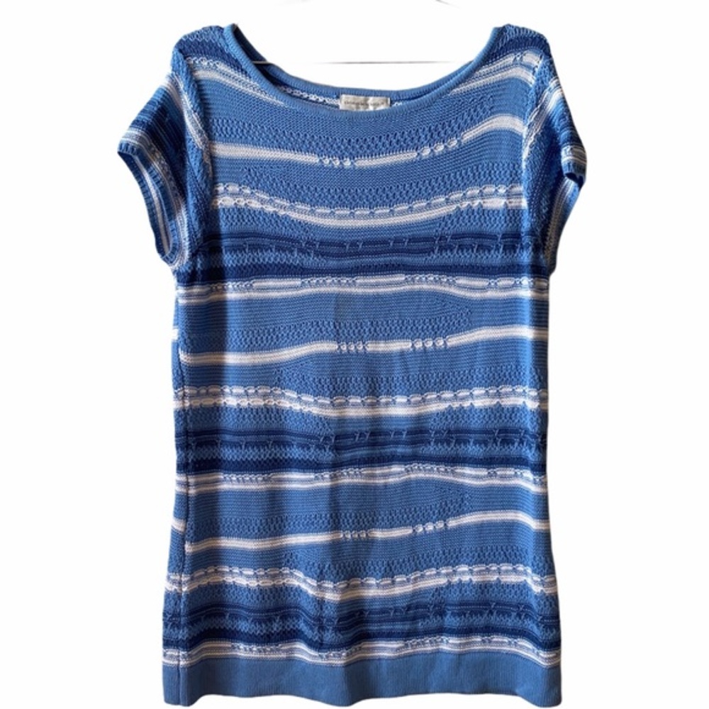 Christopher & Banks knit cap sleeve blouse